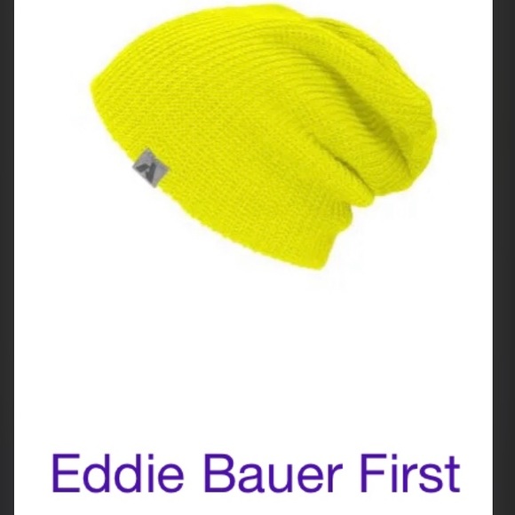 Eddie Bauer Accessories - Edie bauer yellow beanie (men/women)